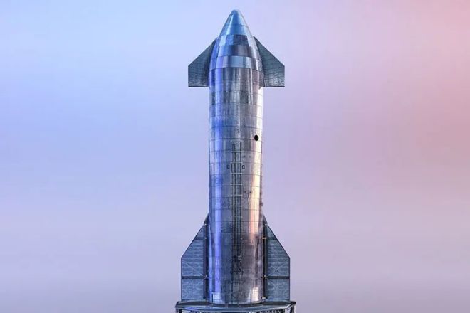 SpaceX使用不锈钢材质制造星际飞船火星探索火箭